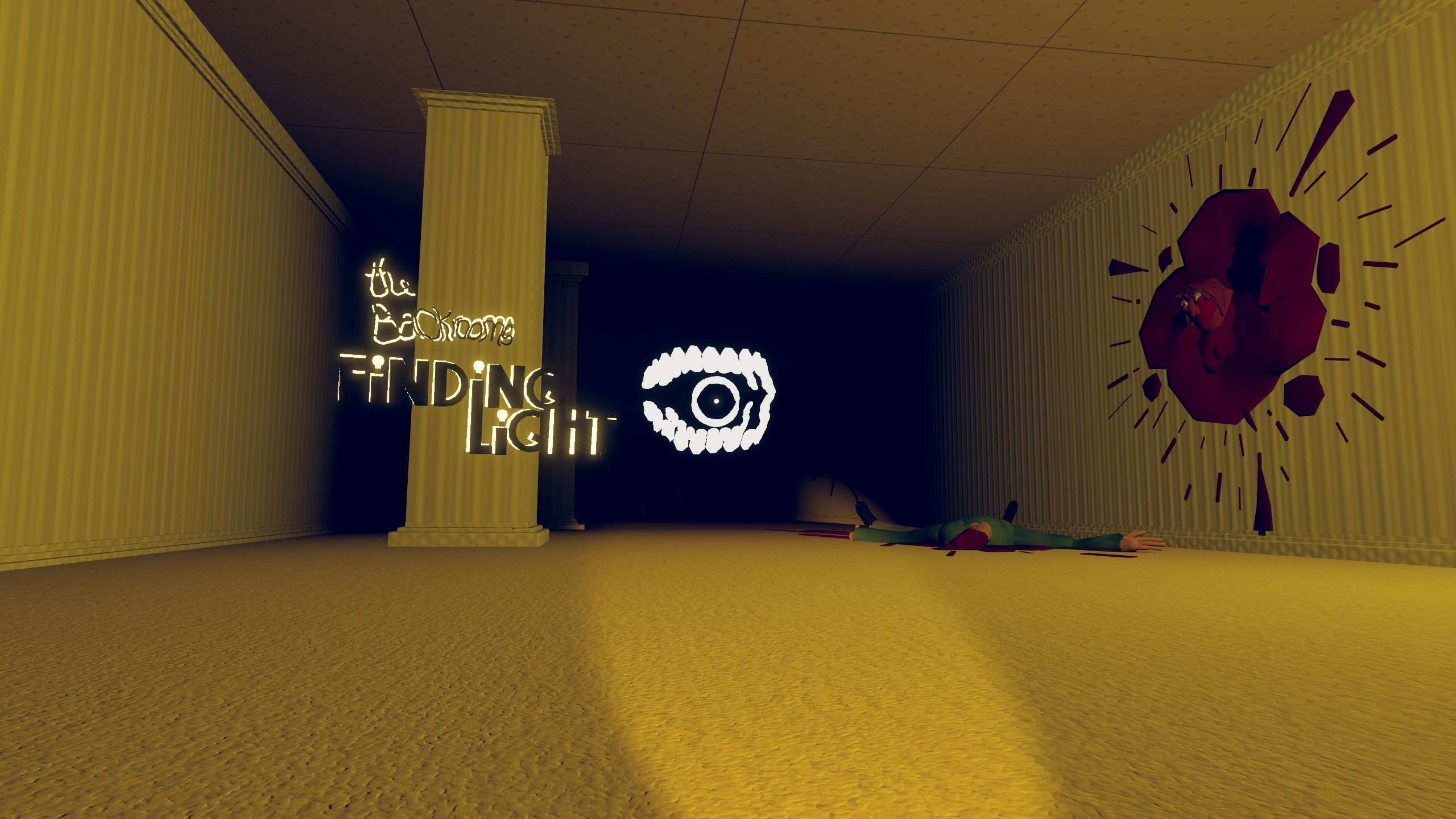 Build A Backrooms Finding Light