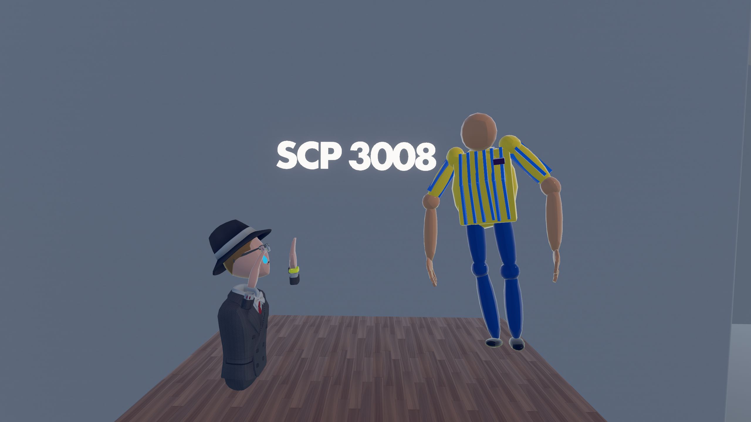 The staff are gathering for an attack  SCP-3008 Lone Survivor - Part 3 