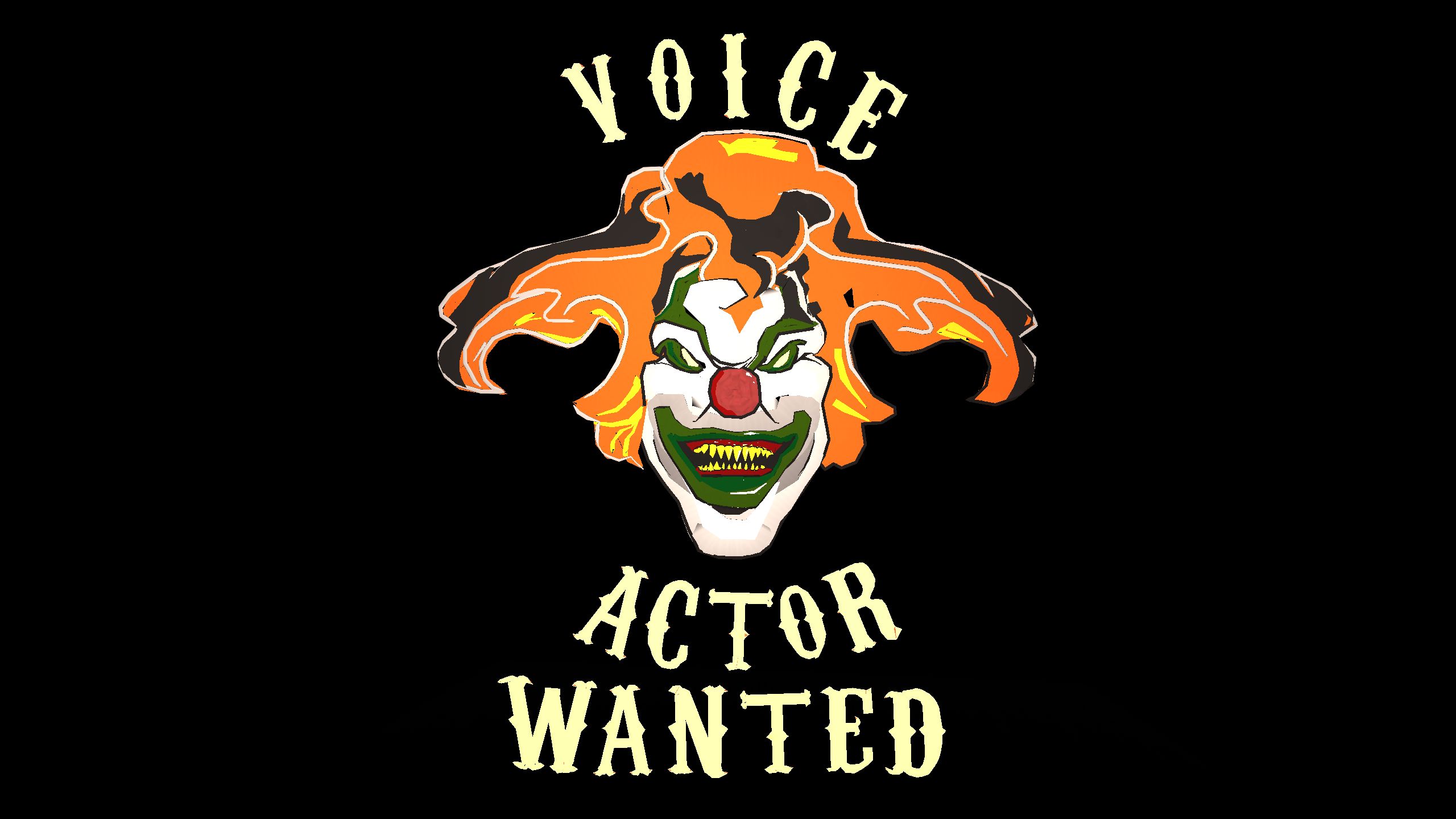 Scary voice actor wanted