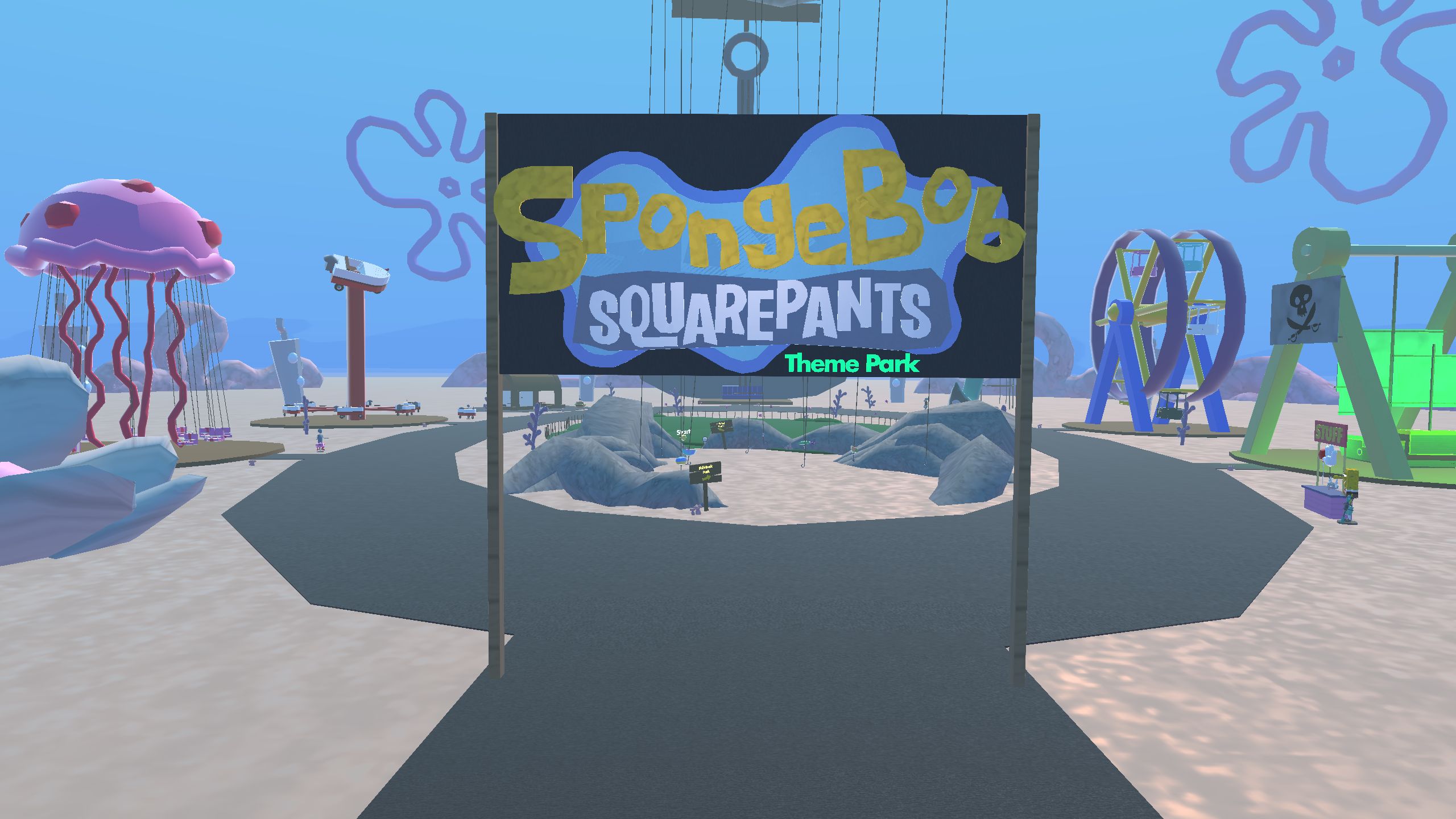  spongebob themepark