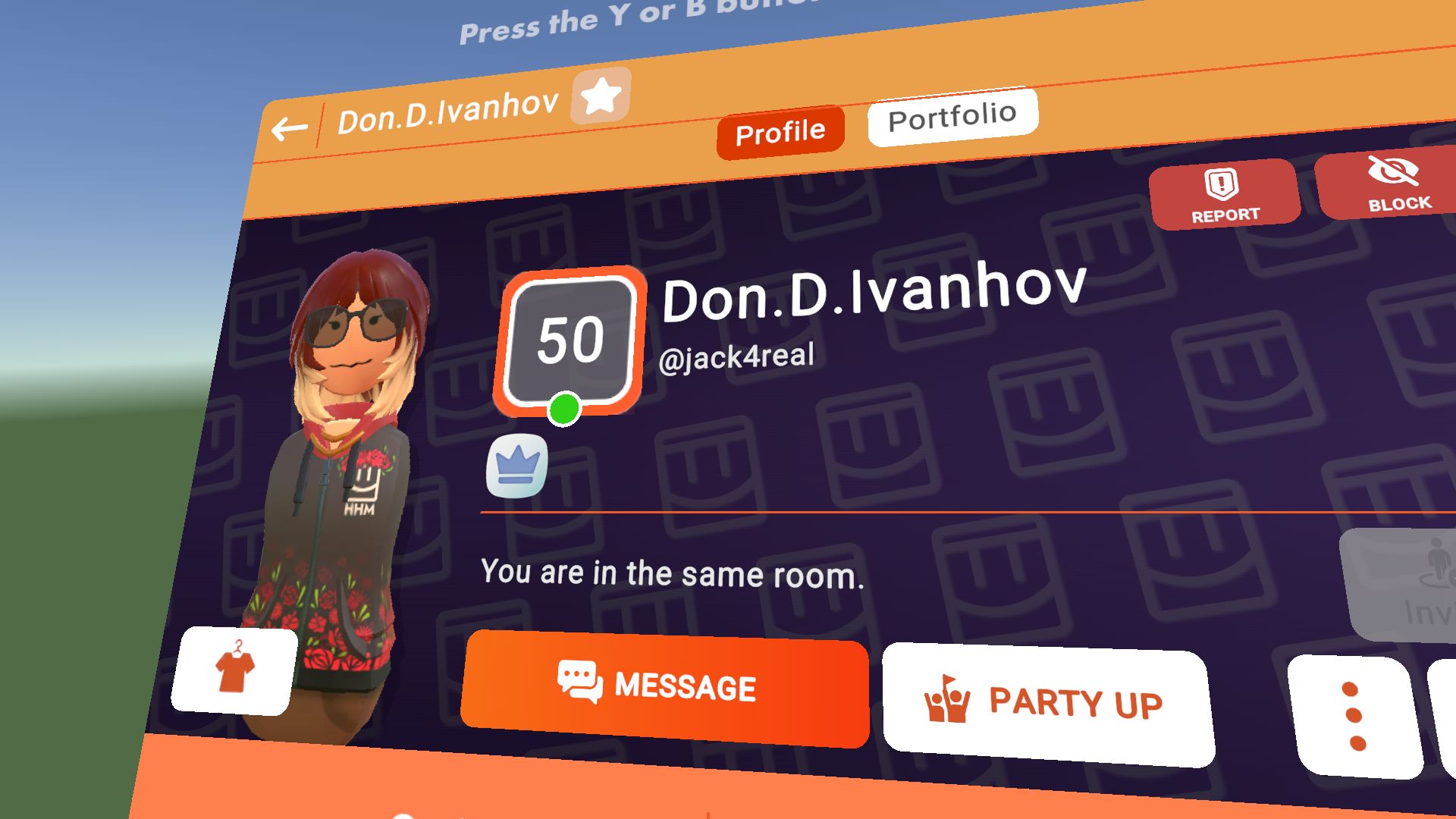 Image in Rec Room